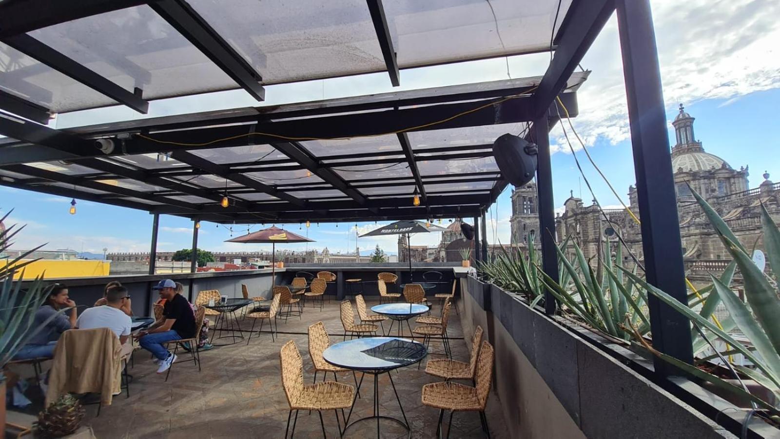 Mexiqui Zocalo Hostel Mexikóváros Kültér fotó